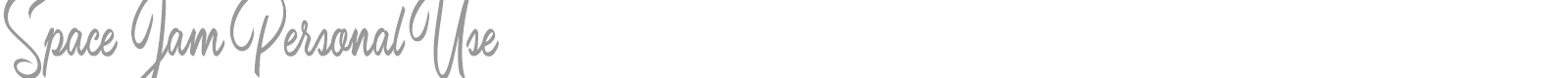 Space Jam font preview